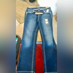 NEW WOMEN SKINNY BLUE JEANS